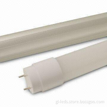 T8 LED Tubes with ABS/PC Housing and 85 to 265V AC Input Voltage